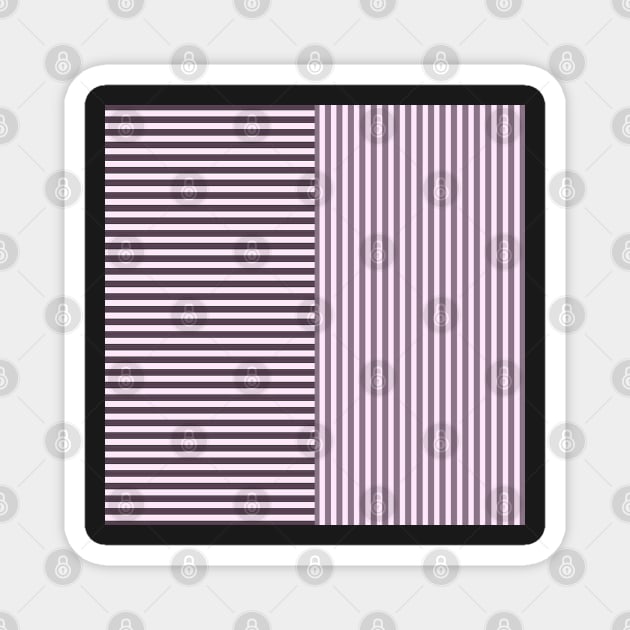 Stripes Magnet by zzzozzo