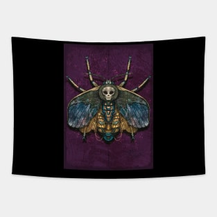 Surreal Insect - Death’s head hawkmoth Tapestry