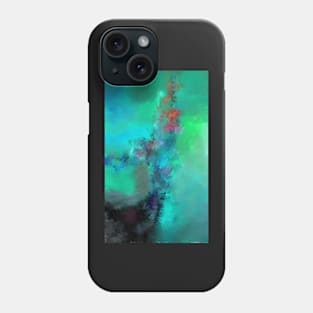 abstract art expressionism memory Phone Case