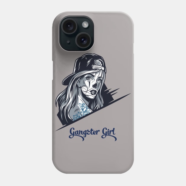 Gangster girl Phone Case by This is store