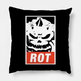 Nurgle's Rot Chaos Tabletop Wargaming and Miniatures Addict Pillow