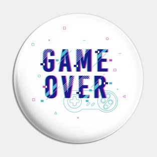 Game over Pin