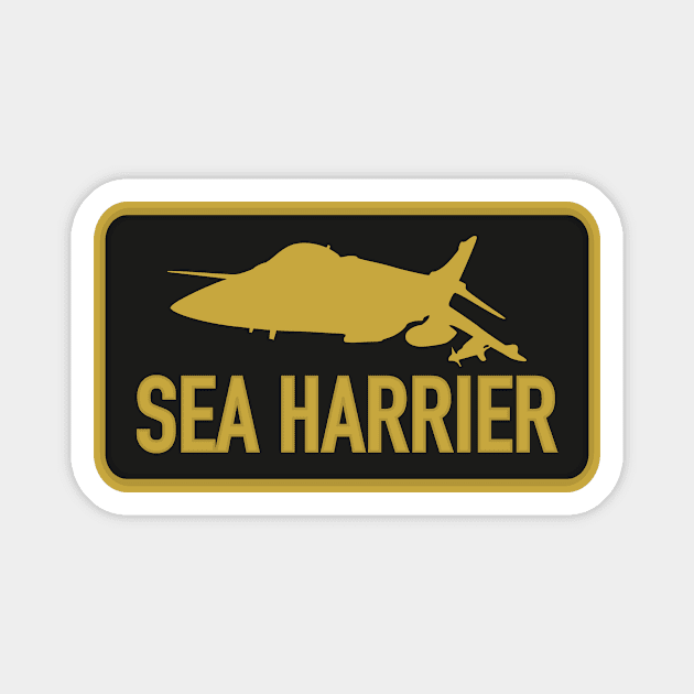 Sea Harrier Magnet by Firemission45