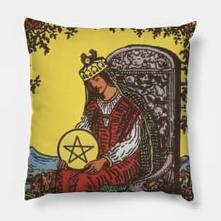 Tarot Card = Queen of Pentacles Pillow