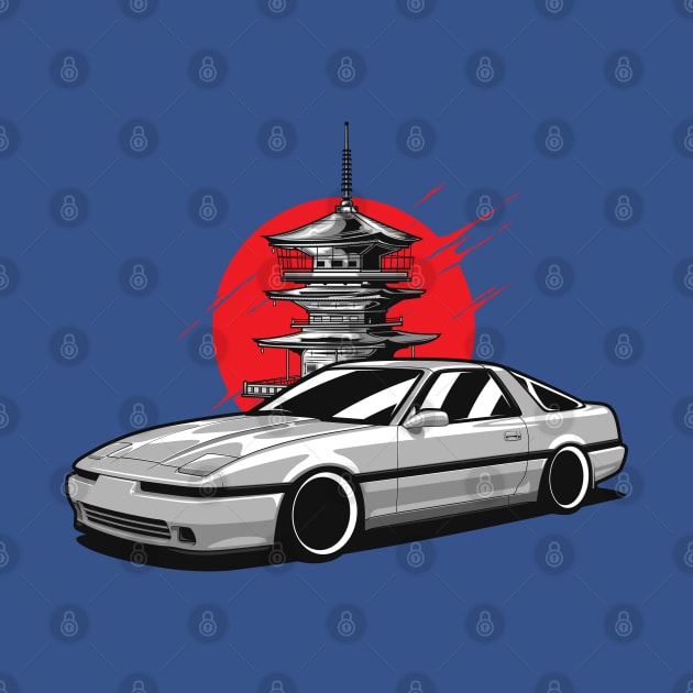 Silver Supra MK3 Classic JDM by KaroCars