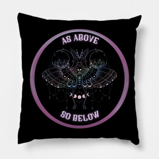 As above, so below Pillow