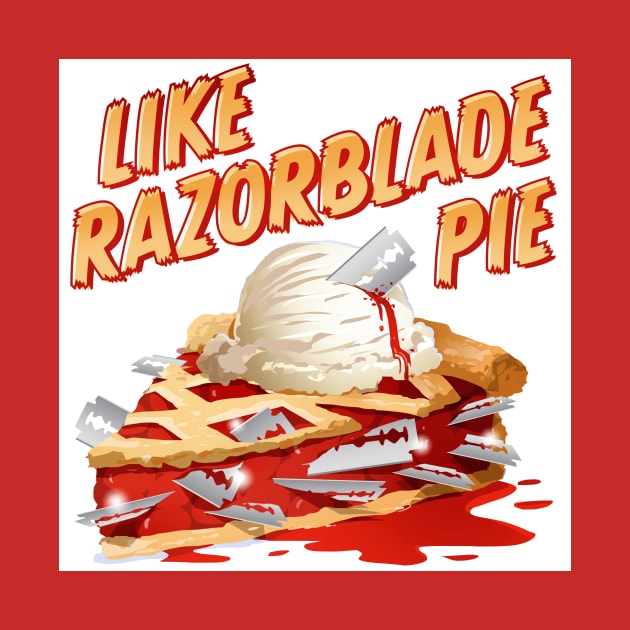 Like Razorblade Pie Logo by The Small Beans Store