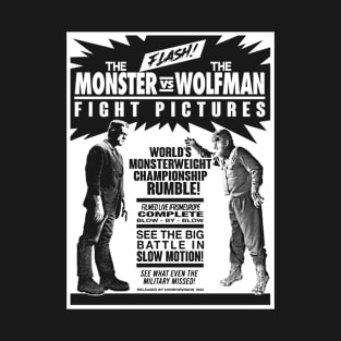 FRANKENSTEIN FIGHT POSTER - 2.0 T-Shirt