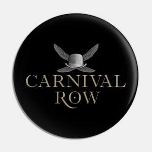 Carnival Row Winged Bowler Large Text Pin