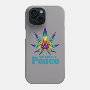 Peace-Weed Leaf-Meditation Phone Case