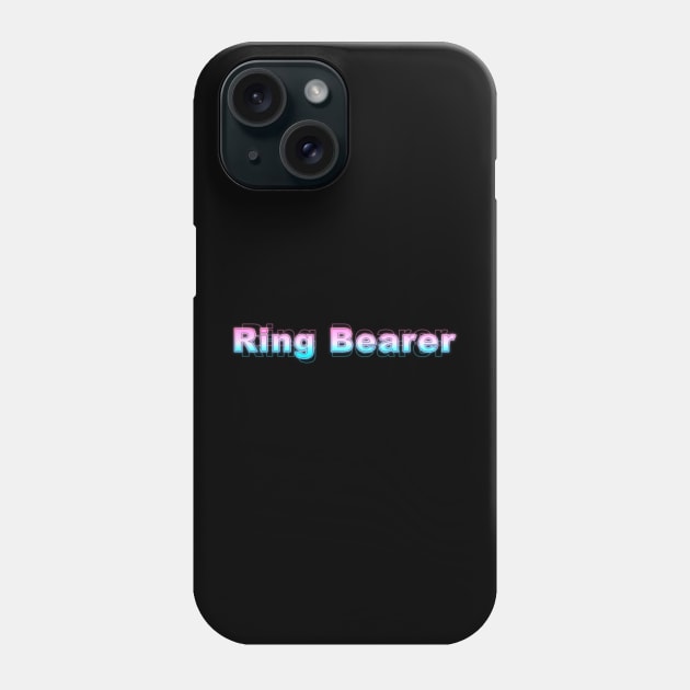 Ring Bearer Phone Case by Sanzida Design