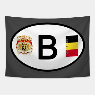 Belgium car country code Tapestry