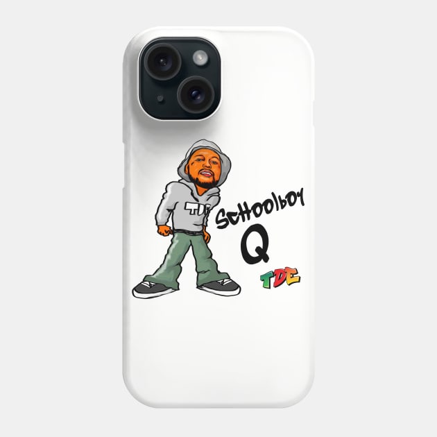 ScHoolboy Q Phone Case by artcustomized