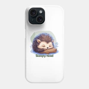 Sleepy head Phone Case