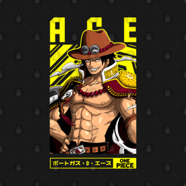 Discover Portgas D Ace = ONE PIECE = NEW Manga Design - Ace - T-Shirt