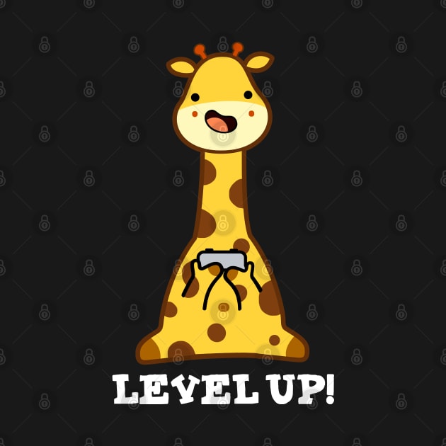 Level Up Cute Giraffe Pun by punnybone