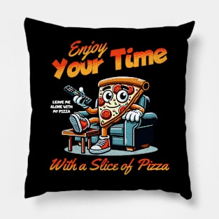 Slice of Pizza | T Shirt Design Pillow