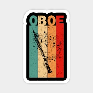 Vintage Oboe Magnet