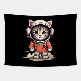 Astronaut Cat Tapestry