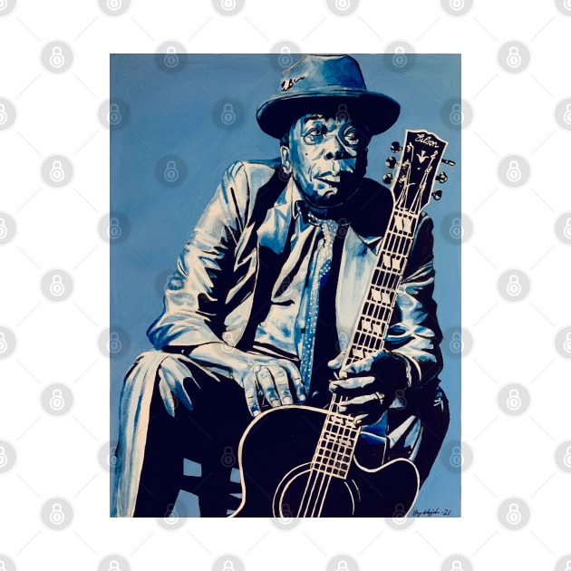 John Lee Hooker by BryanWhipple