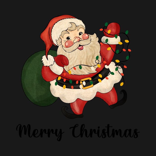 Merry Christmas, Vintage Santa by Bam-the-25th