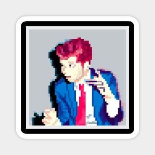 Hesitant alien 8 bit Magnet