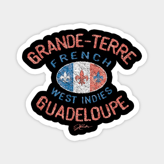 Grande-Terre, Guadeloupe, French West Indies T-Shirt Magnet by jcombs