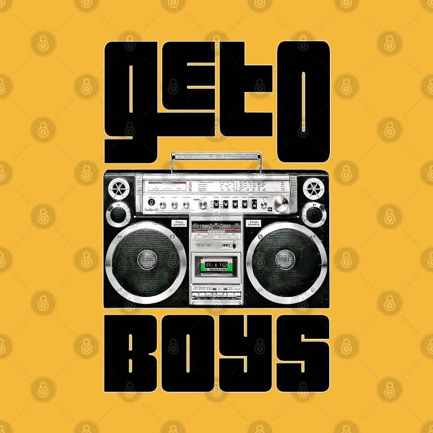 Geto Boys / Original Retro Fan Art Design by DankFutura