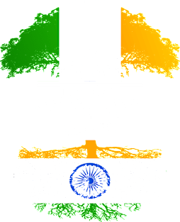 Irish Grown With Indian Roots - Gift for Indian With Roots From India Magnet