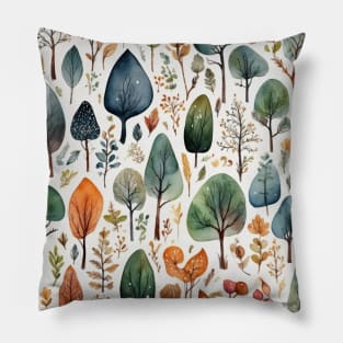 Enchanted Forest Dreams V3 Pillow