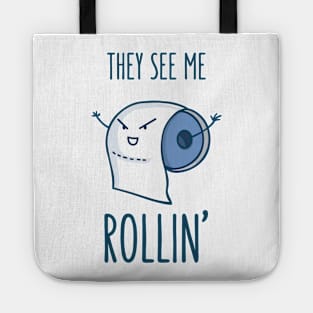 Toilet Paper Rollin Tote