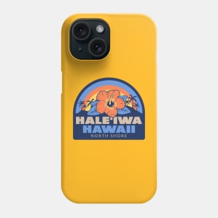 HALEIWA HAWAII NORTH SHORE T-SHIRT Phone Case