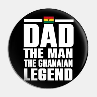 Dad The Man The Ghanaian Legend Father's Gift Pin