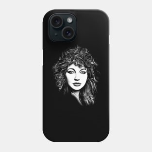 Kate Bush † Retro Fan Art Design Phone Case