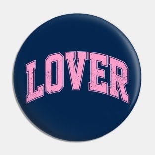 Valentines day Lover Distressed Pin