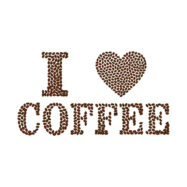 I love coffee by WordFandom