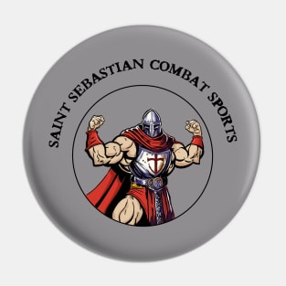 St Sebastian Combat Sports Pin