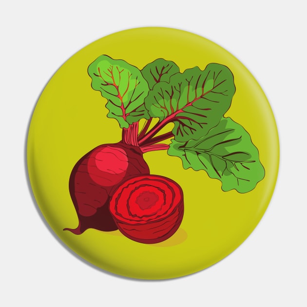 beet Pin by EEVLADA