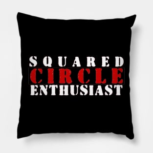 Squared Circle Enthusiast (Pro Wrestling) Pillow