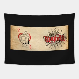 Mayhem Ace of Hearts Tapestry