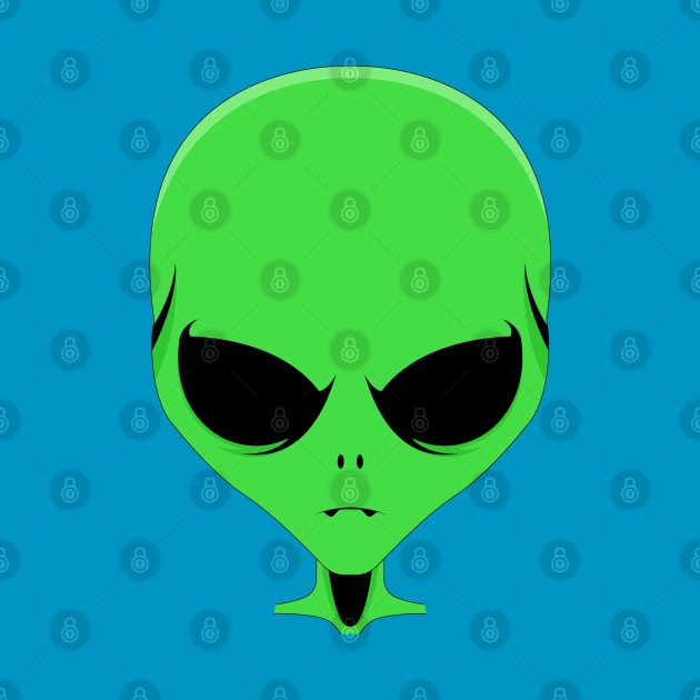 Alien Head Face by Fxs.std