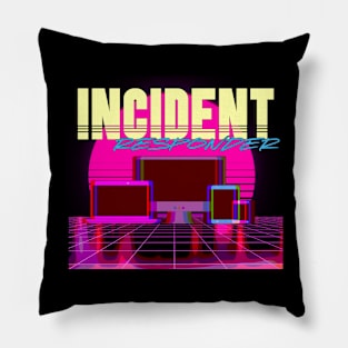 Retro Incident Responder Pillow