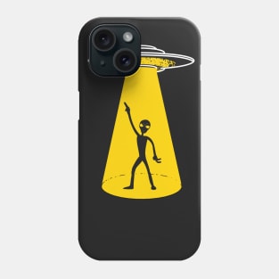 UFO Alien dancing Phone Case