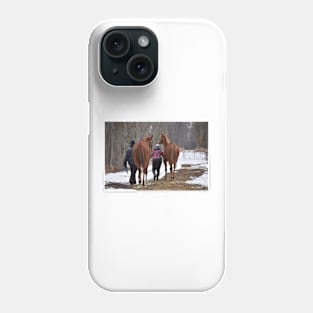 Palace Malice and Verrazano fillies Phone Case