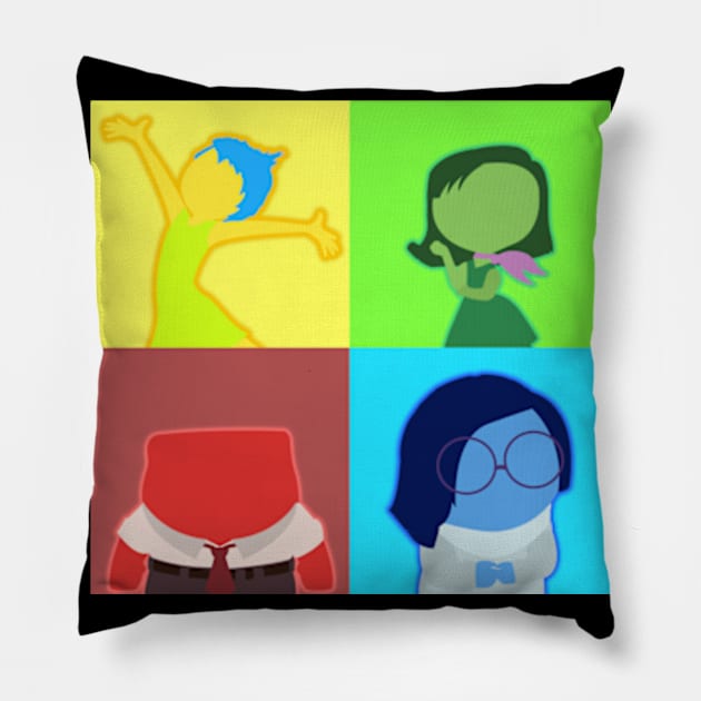 Inside Out Pop Pillow by LuisP96