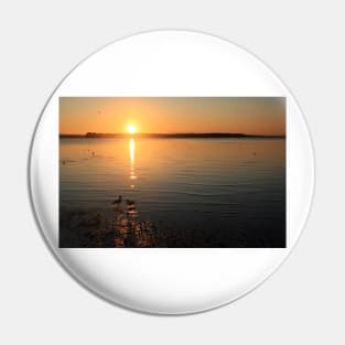 Brownsea Sunset, November 2020 Pin