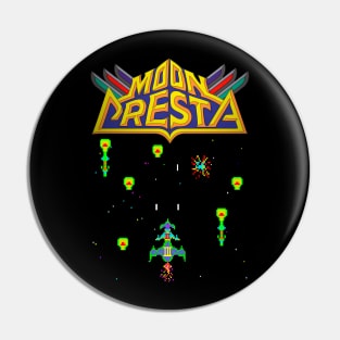 Mod.1 Arcade Moon Cresta Space Invaders Video Game Pin