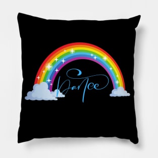 Rainbow Dance Gift for girl boy child tween teen dancer Pillow