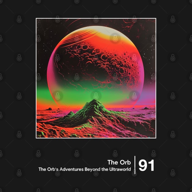 The Orb's Adventures Beyond the Ultraworld / Minimal Graphic Artwork by saudade