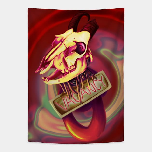 Vertigo Motel Tapestry by Unusual & Bizarre